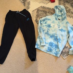 Metal umbrella sweat set